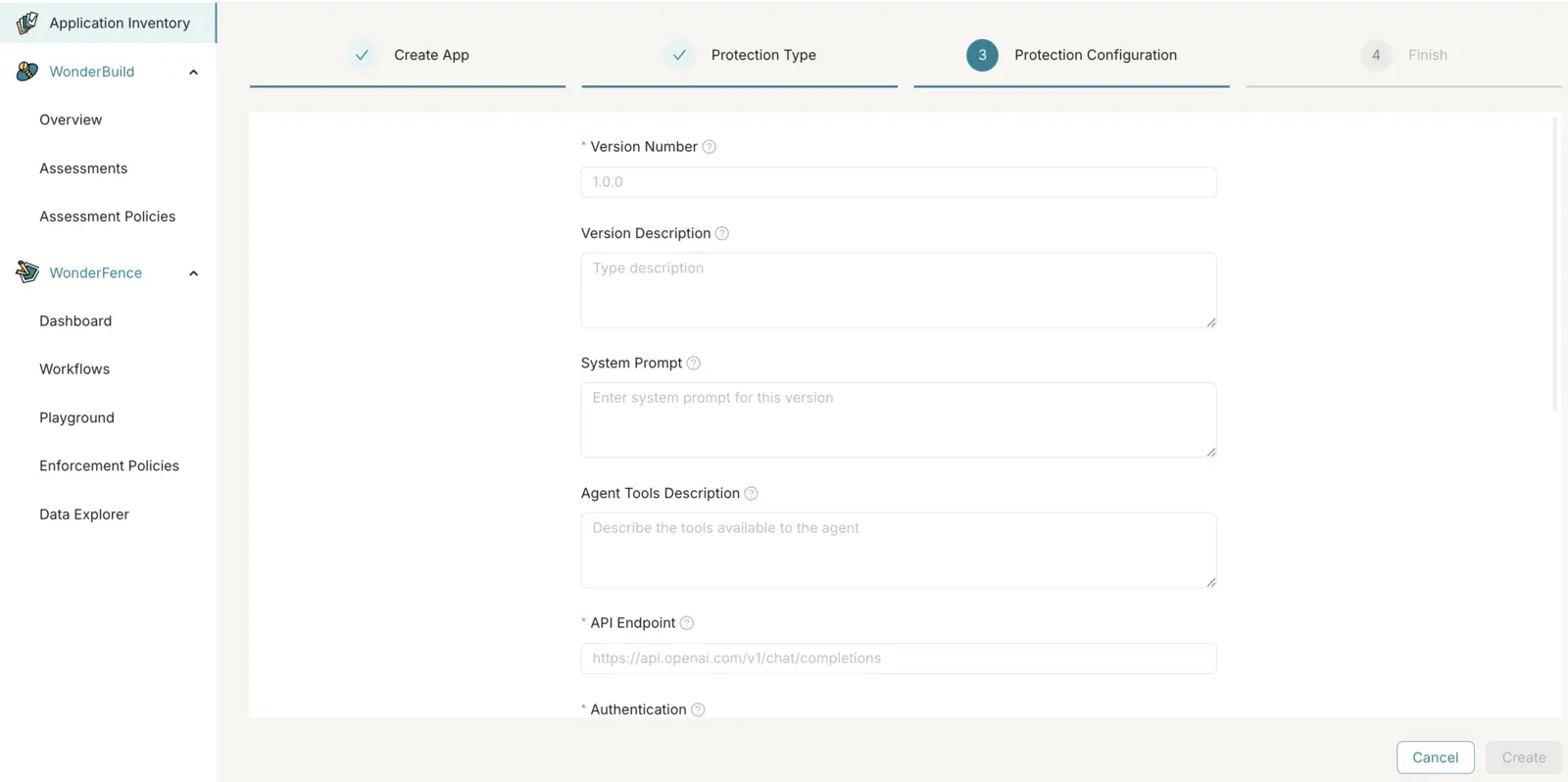 Step 2 — Configure a Version
